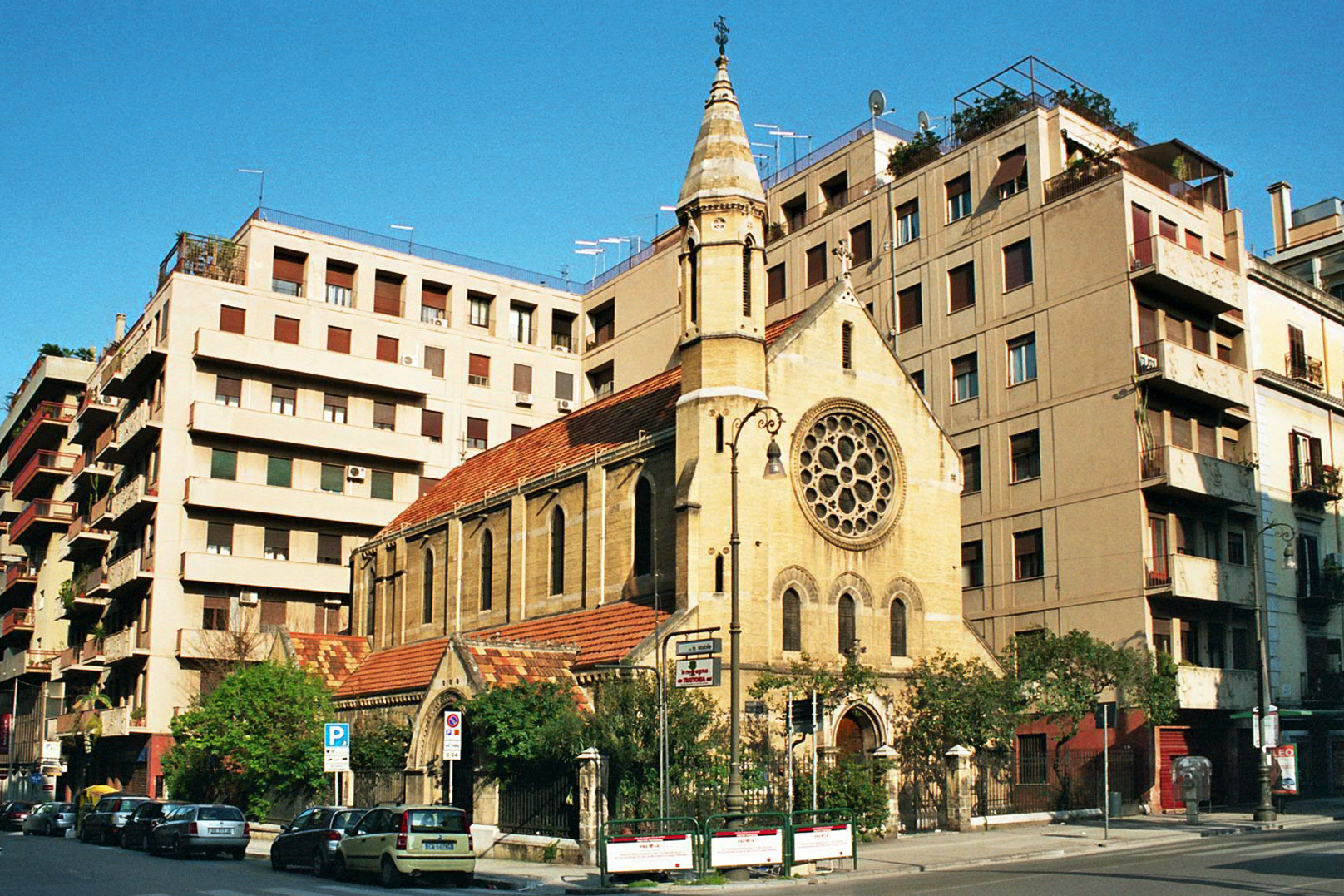 Via Roma - chiesa anglicana - Palermo